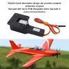 Dilwe RC Retractable Landing Gear, Electric Retractable Landing Gear with Screws for 1.2M RC Plane Fixed Wing Aircraft RC Accessories view 3