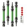 RCAWD 4X Slider Front/Rear Drive Shaft Set for 1/10 Arrma 3s Blx New Big Rock Monster Truck(Green) view 1