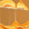 PTGMH Sand Picture Moving Sand Art Flowing Sandscape Perpetual Motion Desk Art Home Office Relaxing Decor (7 Inch) (Yellow) view 4