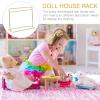 Doll Dress Rack Doll Garment Rack Clothes Hanger Mini Coat Hanger Compatible with Accessories view 4