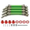 RCAWD 4X Slider Front/Rear Drive Shaft Set for Arrma Typhon 3s Blx 4WD &4WD V3 Mega 550 Buggy Off-Road Cars Upgrade Part(Green) view 1