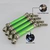 RCAWD 4X Slider Front/Rear Drive Shaft Set for Arrma Typhon 3s Blx 4WD &4WD V3 Mega 550 Buggy Off-Road Cars Upgrade Part(Green) view 2