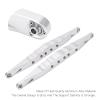 2pcs RC Rear Lower Trailing Arms Aluminum Alloy Rear Lower Trailing Arms for 1/6 RC Short Course Off Road Car(Silver) view 4