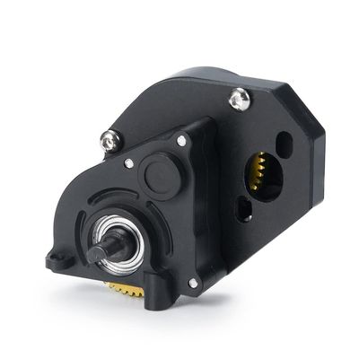 RCLIONS Aluminum Assembled Transmission Case Gearbox with Gear for 1/24 Axial SCX24 Upgrade Parts Accessories