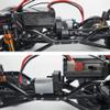 RCLIONS Aluminum Assembled Transmission Case Gearbox with Gear for 1/24 Axial SCX24 Upgrade Parts Accessories view 2