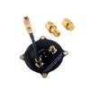 RCmall 5.8GHz Triple Feed Patch Antenna, High Gain 9.4dBi Directional Circularly Polarized LHCP RHCP Antenna with 50ohm SMA Load Terminator for FPV Racing Drone Eachine EC800D view 1