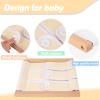 Montessori Wooden Toys for Dressing Learning Board Learning Basic Dressing Skills - Buttons, Snaps, Zippers, Belt Buckles for 1 2 3 Year Old Toddlers Sensory Toy Gifts(3 Buttons) view 4