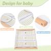 Montessori Wooden Toys for Dressing Learning Board Learning Basic Dressing Skills - Buttons, Snaps, Zippers, Belt Buckles Toys for 1 2 3 Year Old Toddlers Sensory Toy Gifts(Snapping Cloth) view 4