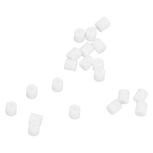VGEBY RC Motor Plastic Gear,20pcs Plastic Motor Gear 1/24 for SCX24 11T Remote Control Car Replacement Accessories Scx24 Motor Scx24 Motor Gear Scx24 Pinion Gear