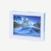 Moving Sand Art Picture,360 Rotatable Flowing Sand Painting,Relaxing Glass Frame 3D Deep Sea Sandscape in Motion Display,Quicksands Painting Desktop Decor Great Gift (Color : Mirage) view 1
