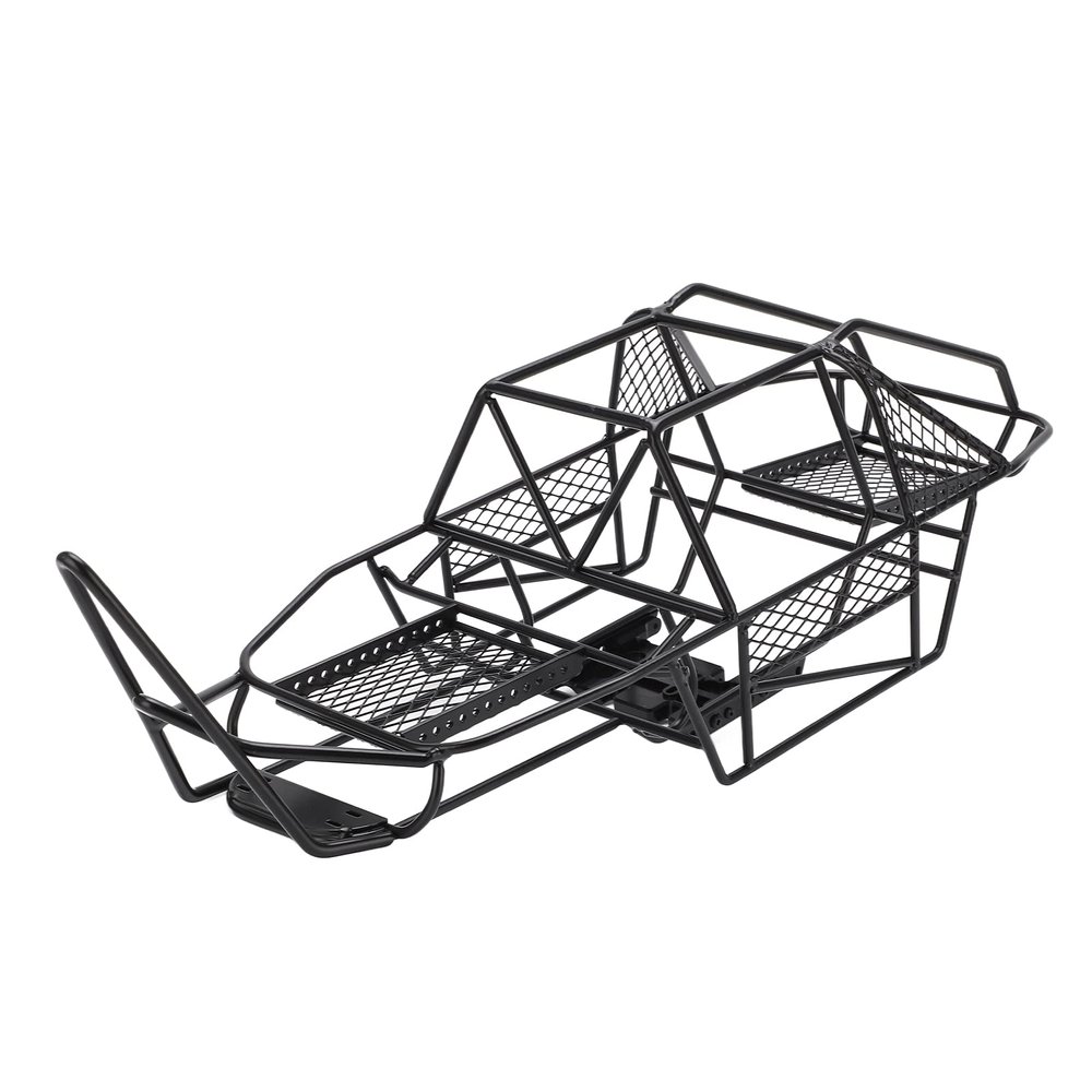 RC Roll Cage, High Hardness Iron Body Frame 1/10 Scale for Off-Road RC Enthusiasts and Hobbyists