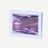 Moving Sand Art Picture,360 Rotatable Flowing Sand Painting,Relaxing Glass Frame 3D Deep Sea Sandscape in Motion Display,Quicksands Painting Desktop Decor Great Gift (Color : Dreamy Starry Sky) view 1