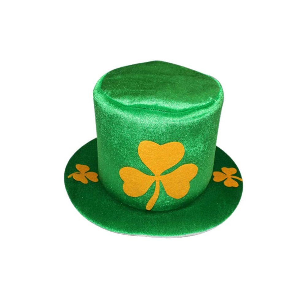 ABOOFAN Day Top Hat Shamrock Hat Irish Party Top St. Patricks Day Costume Accessory Novelty Costume