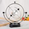TOPINCN Magnetic Swing, Small Desktop Ornament Mini Newton Orbital Craft Motion Decoration for Desk Decor Toy 8.9 * 5.71 * 9.45in view 4