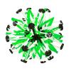 Shakven Colorful Expanding Magic Ball - Glow in The Dark, Expandable Breathing Sphere Toy view 1