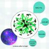 Shakven Colorful Expanding Magic Ball - Glow in The Dark, Expandable Breathing Sphere Toy view 4