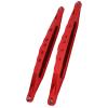 2PCS Aluminum Alloy Rear Lower Trailing Arms for Super Baja Rey 2.0, 1/6 RC Short Course Off Road Car, Red, Hollow Bottom Design with Stainless Steel Components view 1