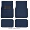 Custom Monogrammed Personalized Car Floor Mats  Navy Blue Carpet & Rubber Set (Universal Fit) view 2