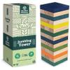 Mindful Classics, Jumbling Tower Sustainable Wooden Blocks Tumbling Toppling Bamboo Wood Party Stacking Game, for Adults and Kids Ages 8 and up view 1