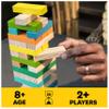 Mindful Classics, Jumbling Tower Sustainable Wooden Blocks Tumbling Toppling Bamboo Wood Party Stacking Game, for Adults and Kids Ages 8 and up view 2