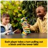 Mindful Classics, Jumbling Tower Sustainable Wooden Blocks Tumbling Toppling Bamboo Wood Party Stacking Game, for Adults and Kids Ages 8 and up view 3