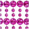 Blinkee 597220 Round Disco Bead Necklace Pink - Pack of 12 view 1