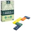 Mindful Classics, Double-Six Wood Dominoes Set Sustainable Classic Games with Wood Storage Case, for Adults and Kids Ages 8 and up view 1