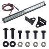 ShareGoo 5.9" Metal RC Car Roof Light Bar Double Row 40 LED Light Lamp Compatible with Traxxas Slash Rustler TRX4 Axial SCX10 Score Yeti Tamiya D90 Gen8 1/10 Scale RC Crawler Car,150mm view 1