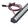 ShareGoo 5.9" Metal RC Car Roof Light Bar Double Row 40 LED Light Lamp Compatible with Traxxas Slash Rustler TRX4 Axial SCX10 Score Yeti Tamiya D90 Gen8 1/10 Scale RC Crawler Car,150mm view 3