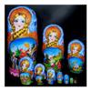 Russian Nesting Dolls 10 Pcs Nesting Dolls Handmade Wooden Russian Matryoshka Christmas Mother's Day Birthday Gifts view 1