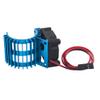 ShareGoo Aluminum 380 390 Motor Heatsink with Cooling Fan Electric Engine Heat Sink Compatible with HSP HPI Wltoys Himoto Redcat 1/16 1/18 RC Car (Blue) view 4