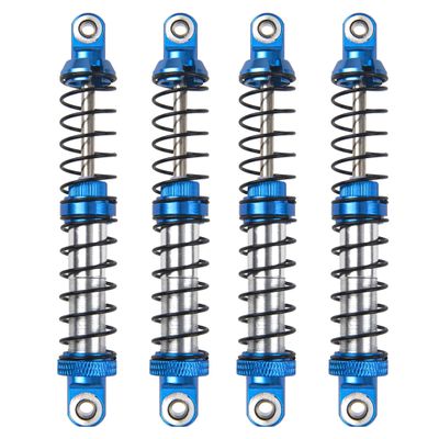 4Pcs ShareGoo Adjustable Metal Shock Absorber 70/80/90/100/110/120mm Damper Compatible with Traxxas TRX4 TRX6 G63 Axial SCX10 D90 90046 AXI03007 1/10 RC Rock Crawler (90mm Hole Distance)