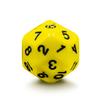 HS DICE D100 D60 D30 D20 D12 D10 D8 D4 Polyhedral Dice Set for Dungeon and Dragons MTG RPG D&D (Yellow) view 4