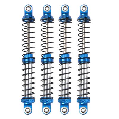 4Pcs ShareGoo Adjustable Metal Shock Absorber 70/80/90/100/110/120mm Damper Compatible with Traxxas TRX4 TRX6 G63 Axial SCX10 D90 90046 AXI03007 1/10 RC Rock Crawler (100mm Hole Distance)