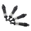 4Pack ShareGoo RC Car Shock Absorbers Metal Damping Damper Compatible with WLtoys 144001 1/14 RC Car Buggy Upgrade Parts,Black view 4