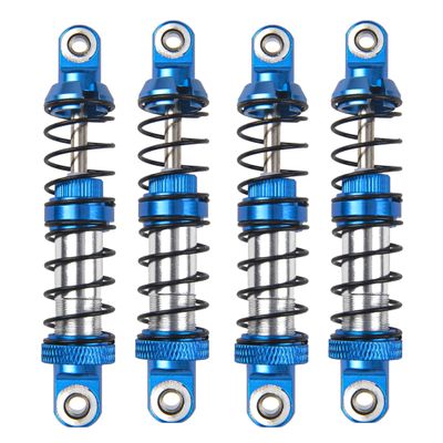 4Pcs ShareGoo Adjustable Metal Shock Absorber 70/80/90/100/110/120mm Damper Compatible with Traxxas TRX4 TRX6 G63 Axial SCX10 D90 90046 AXI03007 1/10 RC Rock Crawler (70mm Hole Distance)