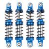 4Pcs ShareGoo Adjustable Metal Shock Absorber 70/80/90/100/110/120mm Damper Compatible with Traxxas TRX4 TRX6 G63 Axial SCX10 D90 90046 AXI03007 1/10 RC Rock Crawler (70mm Hole Distance) view 1
