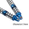 4Pcs ShareGoo Adjustable Metal Shock Absorber 70/80/90/100/110/120mm Damper Compatible with Traxxas TRX4 TRX6 G63 Axial SCX10 D90 90046 AXI03007 1/10 RC Rock Crawler (70mm Hole Distance) view 4