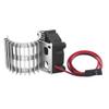 ShareGoo Aluminum 380 390 Motor Heatsink with Cooling Fan Electric Engine Heat Sink Compatible with HSP HPI Wltoys Himoto Redcat 1/16 1/18 RC Car (Silver) view 4