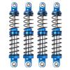 4Pcs ShareGoo Adjustable Metal Shock Absorber 70/80/90/100/110/120mm Damper Compatible with Traxxas TRX4 TRX6 G63 Axial SCX10 D90 90046 AXI03007 1/10 RC Rock Crawler (80mm Hole Distance) view 1