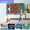 YRPRSODF TV Game Console Built in 100+ Games, Handheld Video Game Machine with 2.4G Wireless Gamepad Somatosensory Control, HD Plug and Play, Home Interactive& Puzzle Games, Red view 2