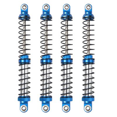 4Pcs ShareGoo Adjustable Metal Shock Absorber 70/80/90/100/110/120mm Damper Compatible with Traxxas TRX4 TRX6 G63 Axial SCX10 D90 90046 AXI03007 1/10 RC Rock Crawler (120mm Hole Distance)