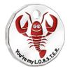 Harts 1 unit New Shape 1 coin Trolley Tokens Keyrings Supermarket Locker (Lobster) view 2
