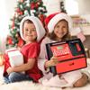 Talking ATM Savings Bank, Digital Piggy Bank, ATM Money Coins Machine for Kids Birthday Gift (Red/Black) view 2