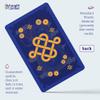 Celestial Dragon and Mystical Symbol Feng Shui Amulet Card, Symbol of Prosperity and Big Rewards, Feng Shui Gift, Pocket-Sized Talisman Card, New Chinese Year Gifts, Made in USA (2 Pack) view 4