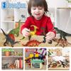 FRUSE Jurassic Dinosaur Toys,12 PCS Realistic Dino Figurines,Educational Dino Figure Playset with Information Dino Book,Dinosaur Toys for Kids 3-5 view 3