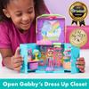 Gabbys Dollhouse, Dress-Up Closet Portable Playset with a Gabby Doll, Surprise Toys and Photo Shoot Accessories, Kids Toys for Ages 3 and up view 2