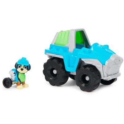 Paw Patrol, Rexs Dinosaur Rescue Vehicle with Collectible Action Figure, Kids Toys for Ages 3 and Up