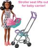 Barbie Skipper Babysitters, Inc. Playset with Babysitter Doll (Curly Brunette Hair), Stroller, Baby Doll & 5 Accessories, Toy for 3 Year Olds & Up view 4
