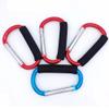 Stroller Hooks, 2 Pack 5.4" Aluminum Steel Large Carabiner - Stroller Organizer Hook Clips for Hanging Diaper Bags view 2